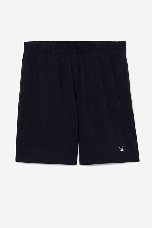 Fila Modern Fit Tennis Men's Shorts - Black,NZ 176-28415